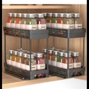 New Spice Rack Organizer Pull Out